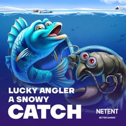 Lucky Angler: A Snowy Catch